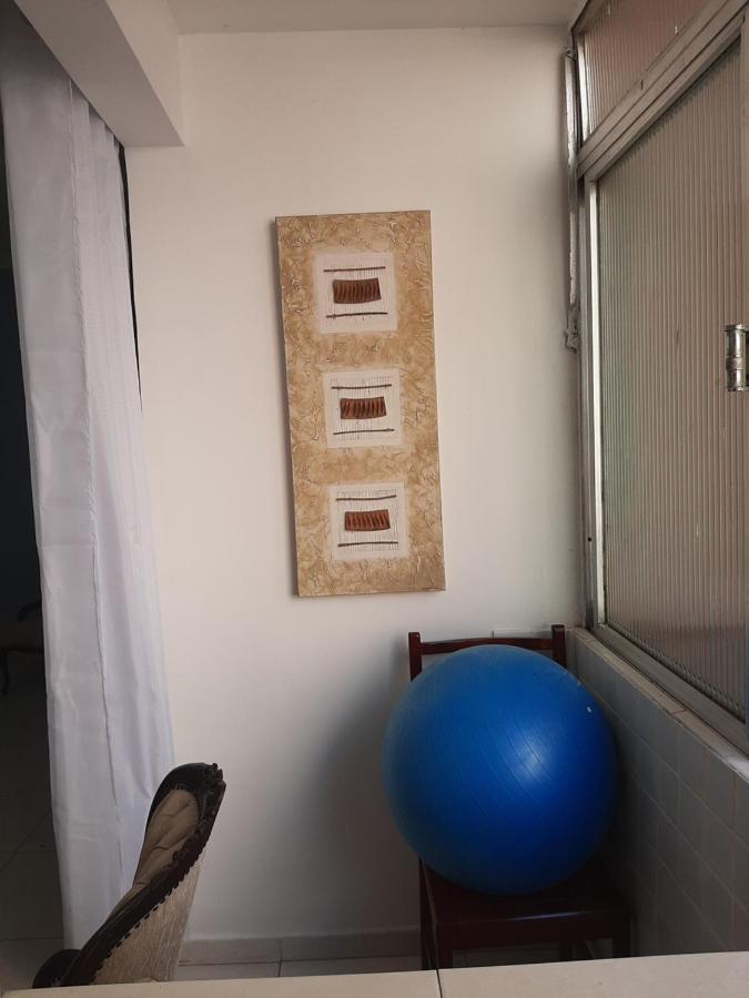 Apartamento Vento E Mar - 2 Quartos Com Sacada Na Quadra Da Praia Do Gonzaga Santos  Esterno foto